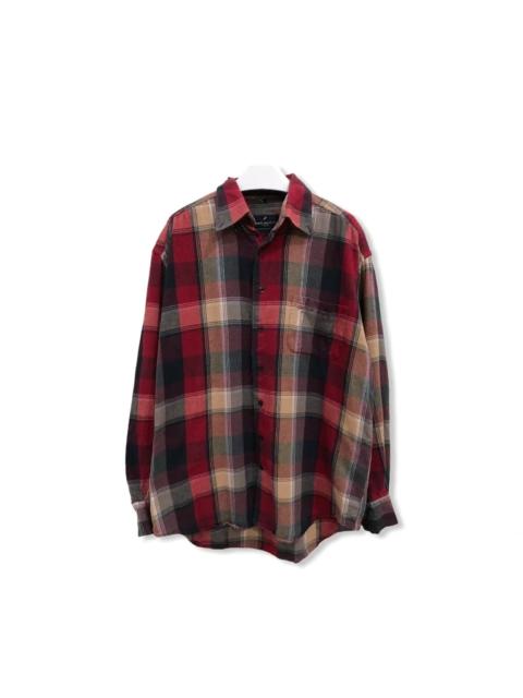 Other Designers Daniel Hechter - Daniel Hechter Plaid Tartan Flannel Shirt 👕