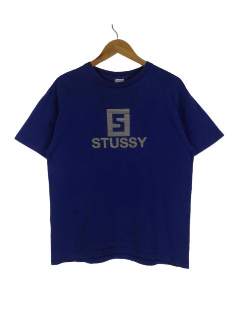 Other Designers Vintage - Vintage 90s Stussy T-Shirt Stussy Fendi Tee Spellout