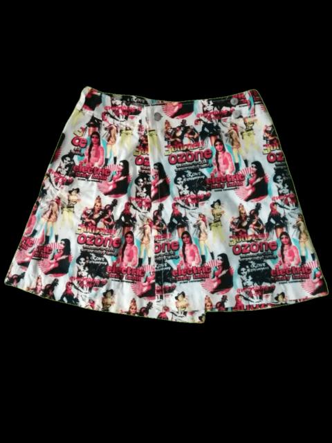 Hysteric Glamour Ozone Community Electric Lady Land Graphic Skrt