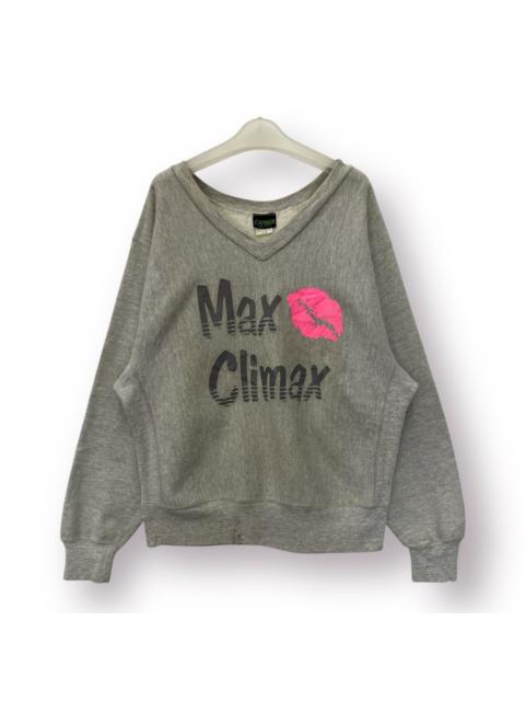 Other Designers 🔥 Vintage 90's Made in USA Camber Max Climax V-Neck sweat