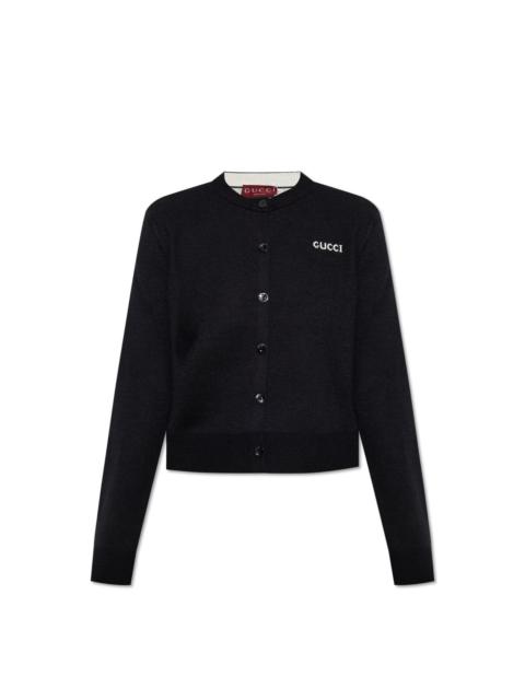 GUCCI GUCCI Black Cardigan New & Authentic (Women's size:6;)