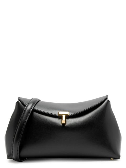 Toteme T-Lock Leather Clutch