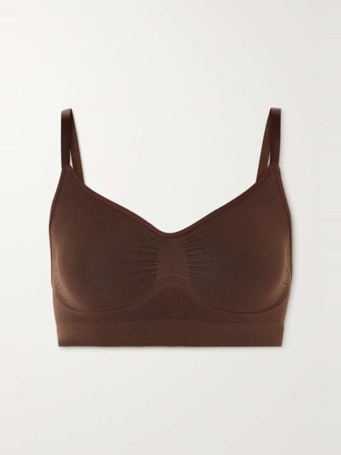 Seamless Sculpt Bralette - Cocoa