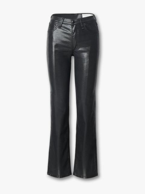 rag & bone Harlow Straight Jeans
Flexi in Coated Black
