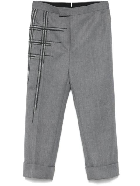 Thom Browne Low Rise Wool School Uniform Trouser Men