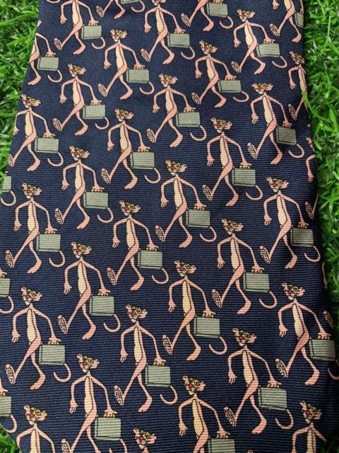 Other Designers Vintage - Vintage 90s 1993 Tie Rack Pink Panther Movie Cartoon