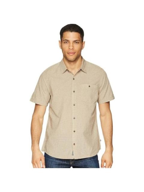 Other Designers Toad&Co - Toad & Co Men's Honey Brown Organic Cotton Airbrush Levee SS Shirt XL