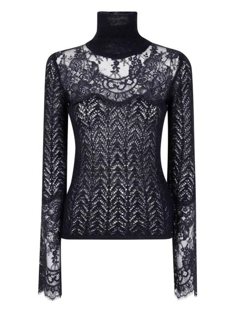 Blumarine Lace Sweater