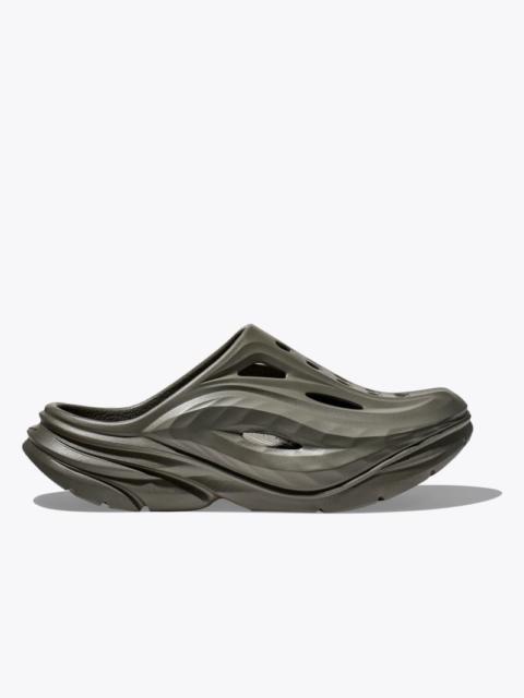 HOKA Ora Recovery Mule Shoes in Slate/Slate