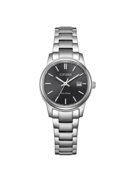 Other Designers Citizen Pair Eco-Drive Black Dial Ladies Watch EW2318-90E