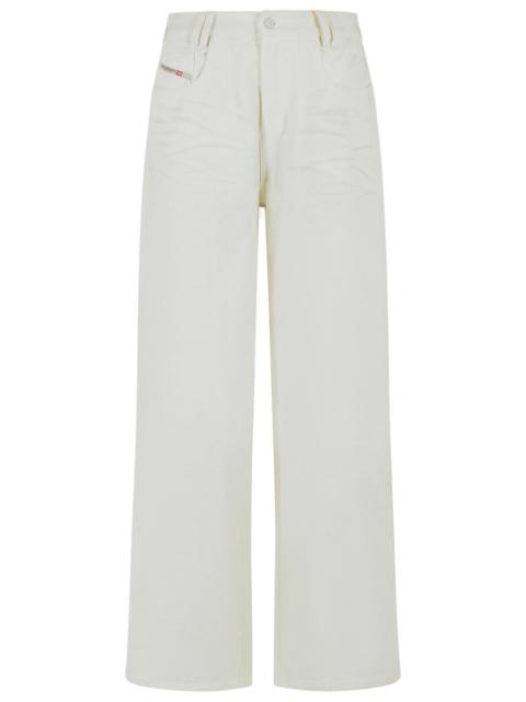 Diesel Diesel 'D-Hakou' White Denim Jeans Women
