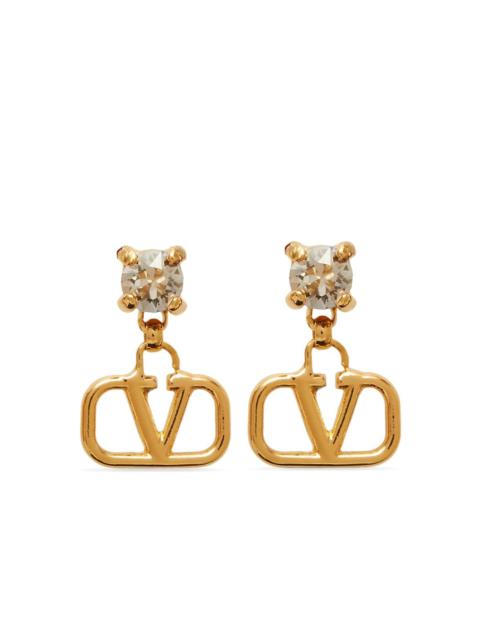 Valentino VLogo Signature strass earrings