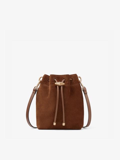 JIMMY CHOO Cinch Mini
Tan Suede Mini Bag