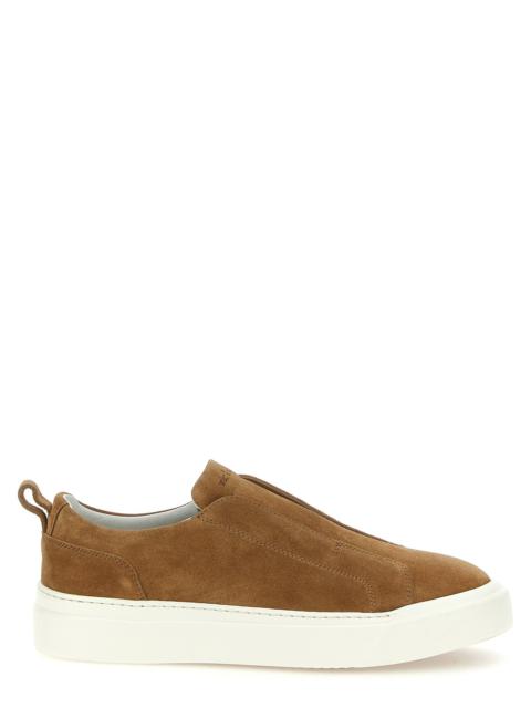 KITON - Kiton Men Suede Sneakers
