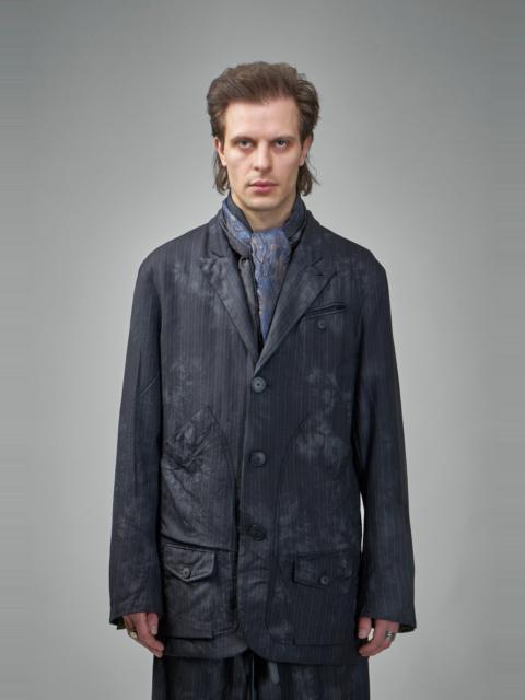 GEOFFREY B. SMALL Single Breasted Coat Jacket With Patch Pockets
