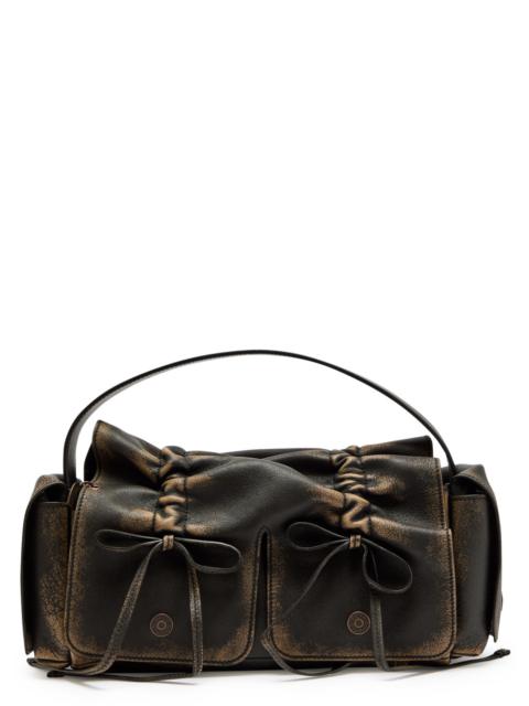 Acne Studios Acne Studios Multipocket Faded Grained-leather top Handle bag