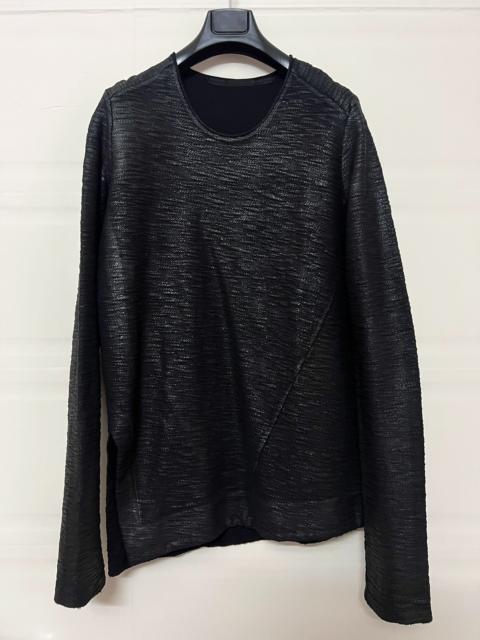 Julius Julius SS18 Long Sleeve Cotton Waxed T-Shirt