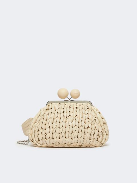WEEKEND Max Mara Medium nappa leather tricot Pasticcino Bag - IVORY