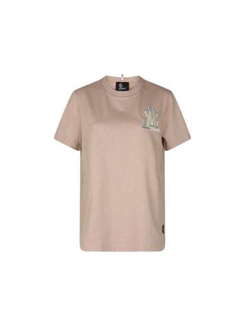 BEIGE COTTON T-SHIRT