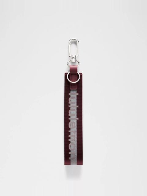 lululemon Never Lost Keychain *Reflective