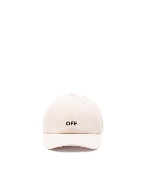 Off-White `Drill Off Stamp` Baseball Cap