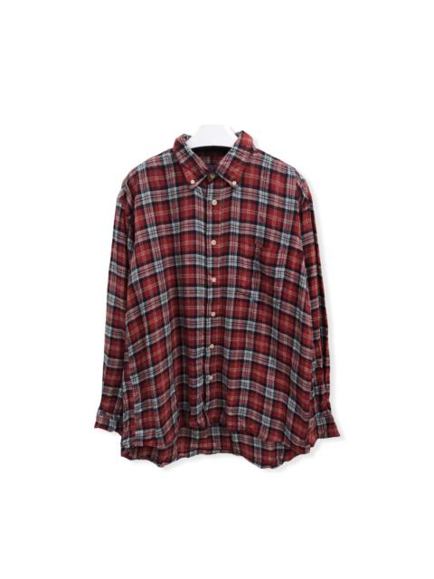Other Designers Vintage - Vintage Hip Chic Plaid tartan Flannel Shirt 👕