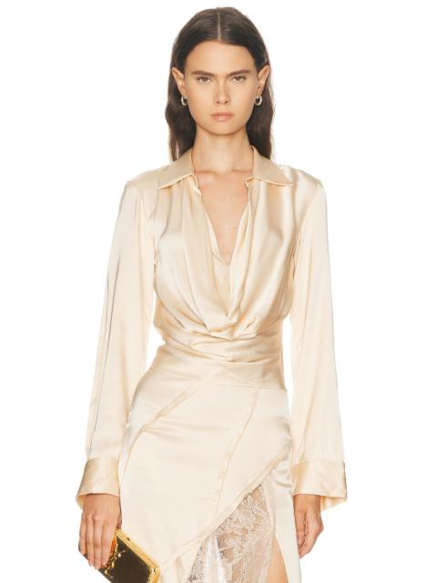 Blumarine Long Sleeve Top