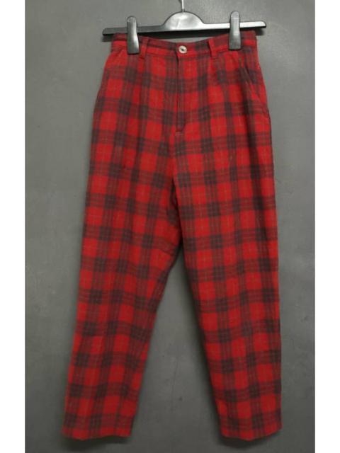 Other Designers Japanese Brand - Checkered Wool Pant