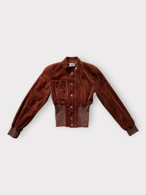 Jean Paul Gaultier Vintage JPG Velour Jacket