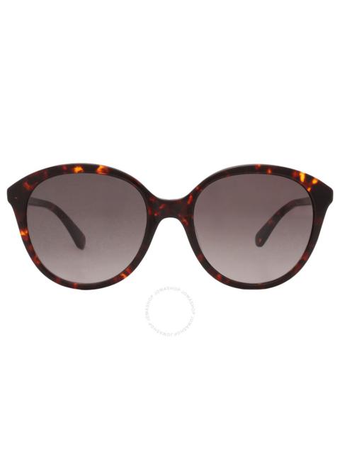kate spade Kate Spade Brown Gradient Oval Ladies Sunglasses BRIA/G/S 0086/HA 55