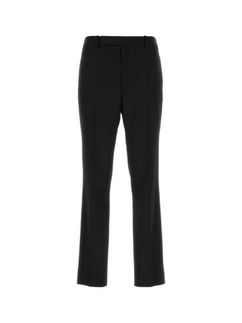 Saint Laurent Men Black Wool Pant