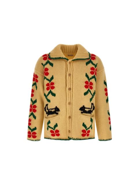 BODE BODE Ivory Wool Pirate Ship Jacket New & Authentic (Men's si