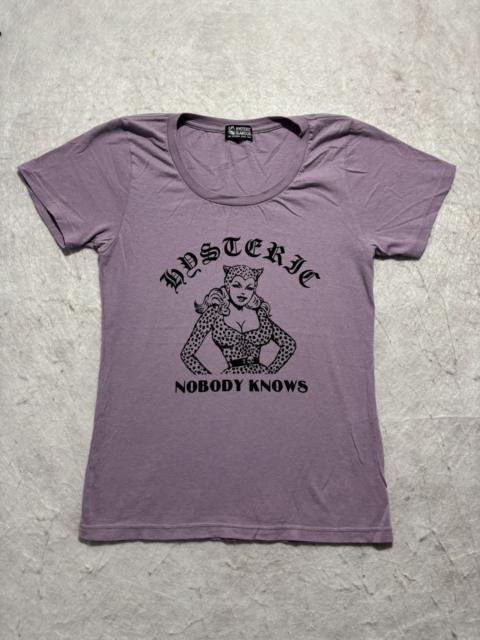 Hysteric Glamour Hysteric Glamour Catwoman “Nobody Knows” Tshirt