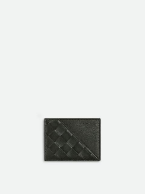 Bottega Veneta Intrecciato Diagonal Credit Card Case