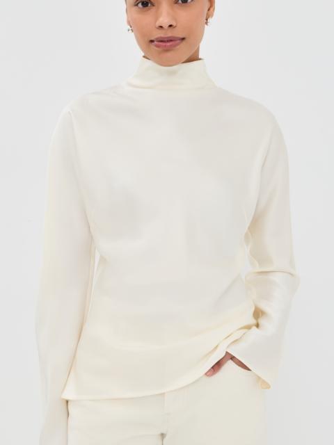 RÓHE Satin Waisted Top
