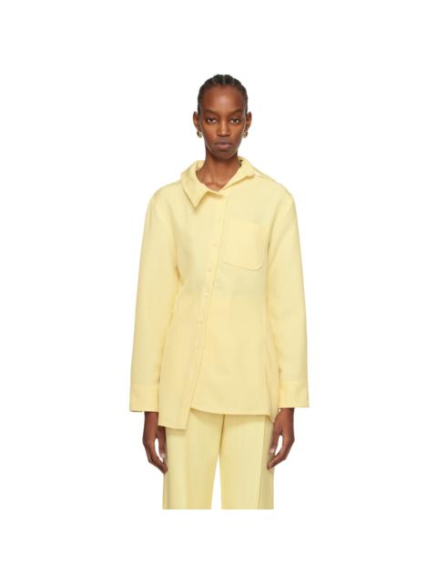 JACQUEMUS Yellow Les Sculptures 'La chemise Pablo' Shirt