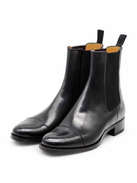 Antonio Chelsea Leather Boots - Black EU 39.5 / US 6.5 $1350