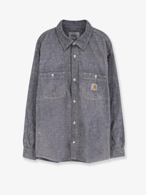 Carhartt WIP Carhartt Wip Painter Used Effect Cotton Shirt