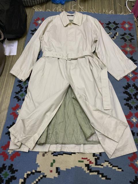 Yohji Yamamoto 90s YOHJI YAMAMOTO IMPERMEABLE LINING BELT COAT