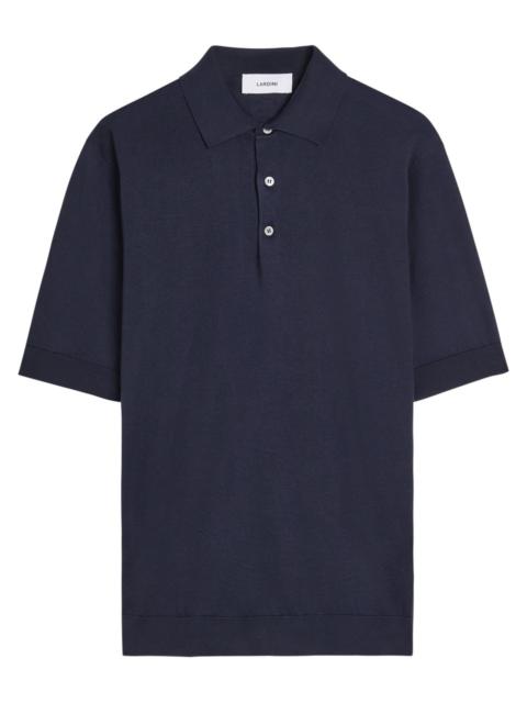 LARDINI Lardini Fine-knit Cotton Polo Shirt