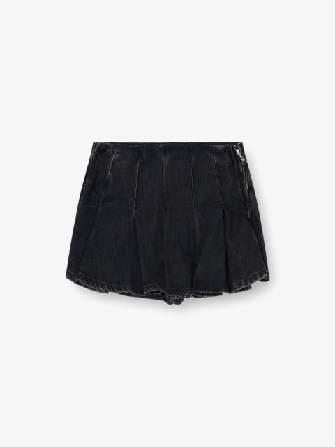 Diesel Diesel De-Rox Pleated Denim Shorts
