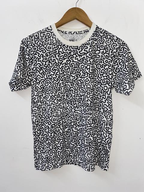 Other Designers Uniqlo - Keith Haring Full Over Print Rare
