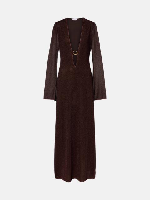 Oséree Lumière ring-detail kaftan