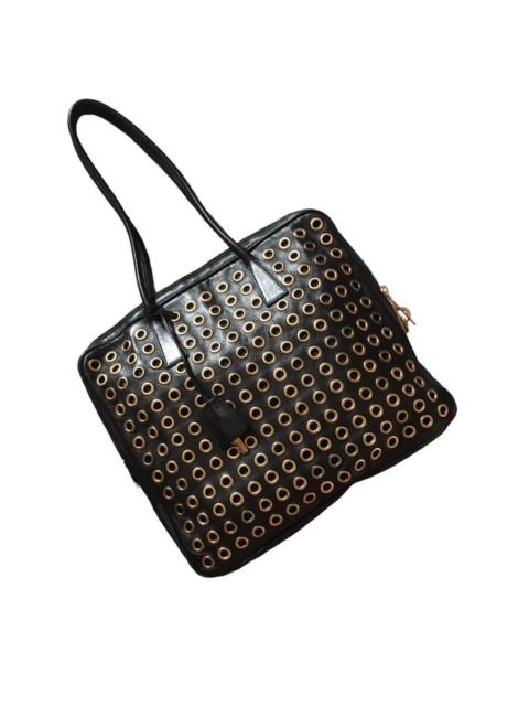 Prada Rare Prada with stud punk style leather bag