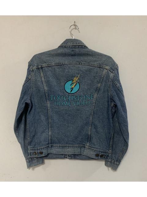 Other Designers Vintage - Lee Riders Touchstone Home Video Embroidery Denim Jacket
