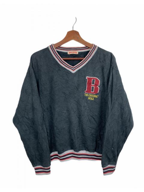 Other Designers Ben Davis - Vintage BEN DAVIS Letterman Patchwork Varsity Sweatshirt