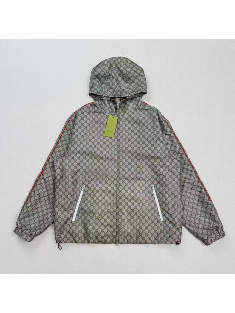 GUCCI GUCCI monogram print windbreaker