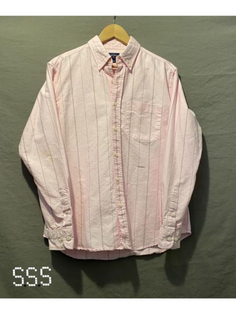 Pink Rayon Button Up Longsleeve Shirt