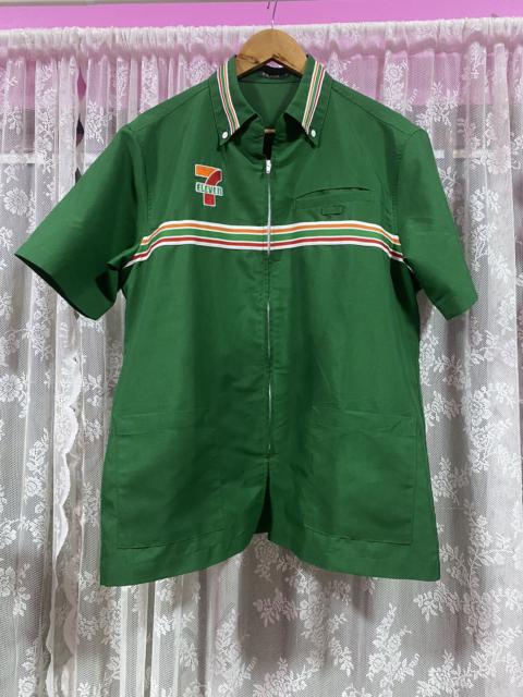 Other Designers Japanese Brand × Vintage - Vintage 7-Eleven Uniform Workers Collection Shirts