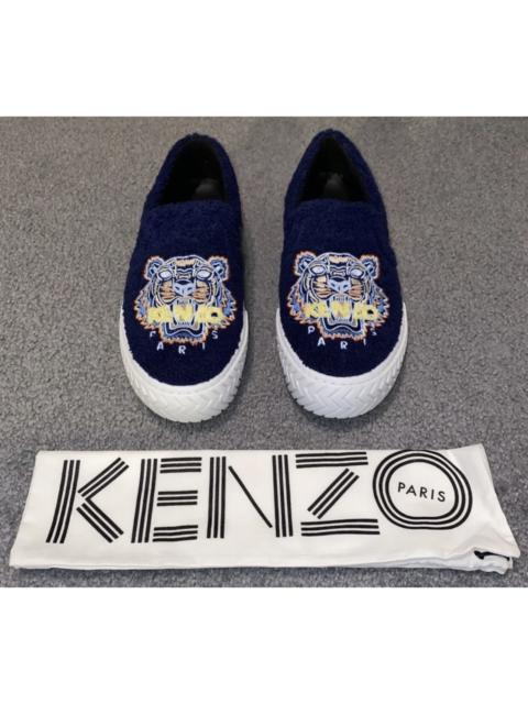 KENZO Kendo K-Skate Tiger Towel Slip-Ons - NWT